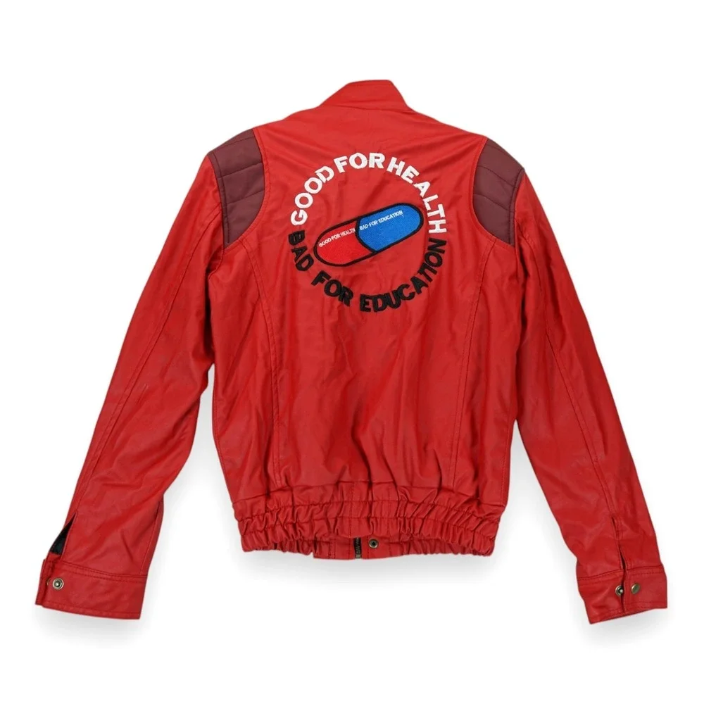 Akira Kaneda Anime Jacket | Good For‎ Health Bad For Education Capsule Coat XS